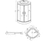 Душевая кабина Erlit 900x900x2150 ER3509PF-C2-RUS 4