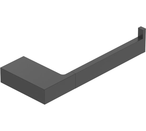 Держатель для туалетной бумаги Cezares исполнение черный матовый SLIDER-PH1-NOP