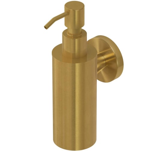 Подвесной диспенсер для мыла Cezares металл, исполнение брашированное золото RELAX-SOIS-M-BORO