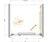 Душевая дверь Cezares LUX-B-FS-1-90-C-GM 9