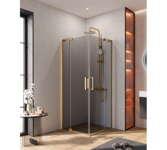 Душевой уголок Cezares SLIDER-A-2-70/80-GRIGIO-BORO