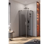 Душевой уголок Cezares SLIDER-A-2-90/100-GRIGIO-GM