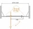 Душевая дверь Cezares MOLVENO-BA-12-100+50-C-Cr-IV 5