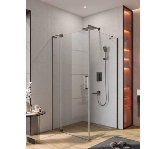 Душевой уголок Cezares SLIDER-AH-1-100-100/110-C-GM