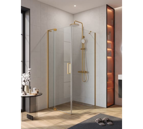 Душевой уголок Cezares SLIDER-AH-1-90-80/90-C-BORO