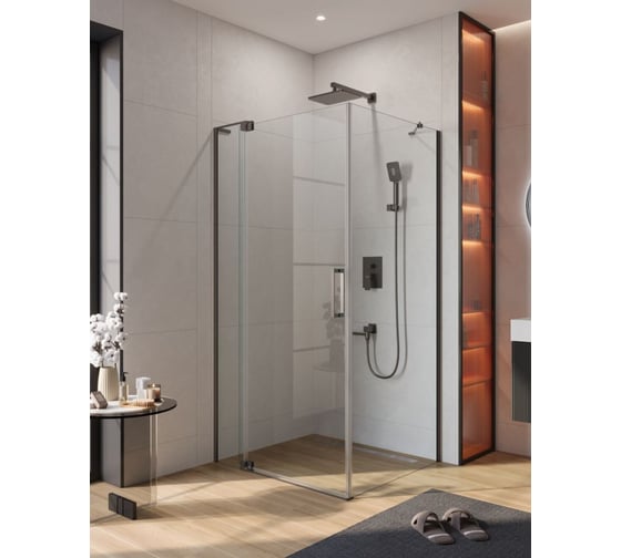 Душевой уголок Cezares SLIDER-AH-1-100-80/90-C-GM