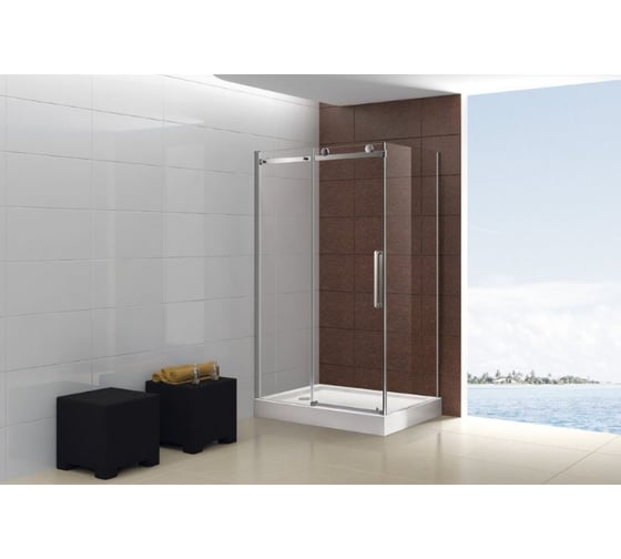 Душевой уголок Cezares STYLUS-O-M-AH-1-130/100-C-Cr