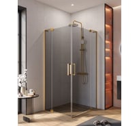 Душевой уголок Cezares SLIDER-AH-2-90/100-100/110-GRIGIO-BORO