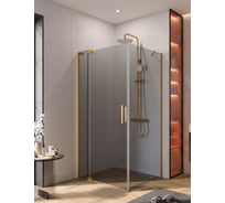 Душевой уголок Cezares SLIDER-AH-1-90-100/110-GRIGIO-BORO
