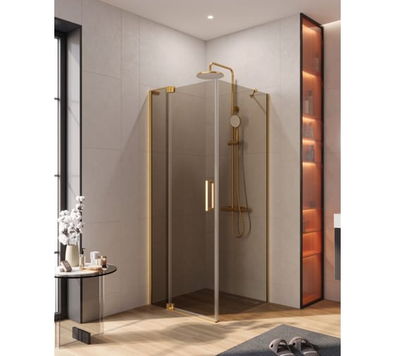 Душевой уголок Cezares SLIDER-AH-1-80-70/80-BR-BORO