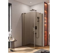 Душевой уголок Cezares SLIDER-AH-1-80-100/110-BR-GM