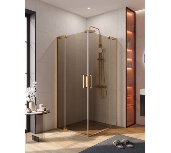 Душевой уголок Cezares SLIDER-AH-2-70/80-90/100-BR-BORO