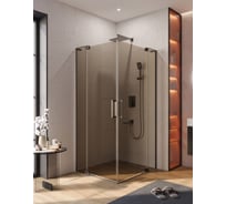 Душевой уголок Cezares SLIDER-AH-2-70/80-100/110-BR-GM