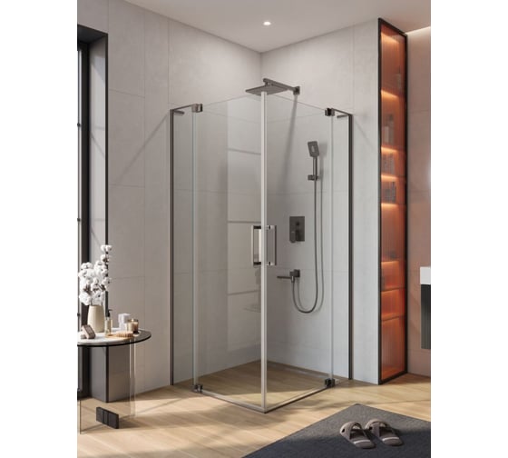 Душевой уголок Cezares SLIDER-AH-2-70/80-90/100-C-GM