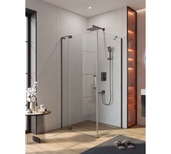 Душевой уголок Cezares SLIDER-AH-1-100-90/100-C-GM