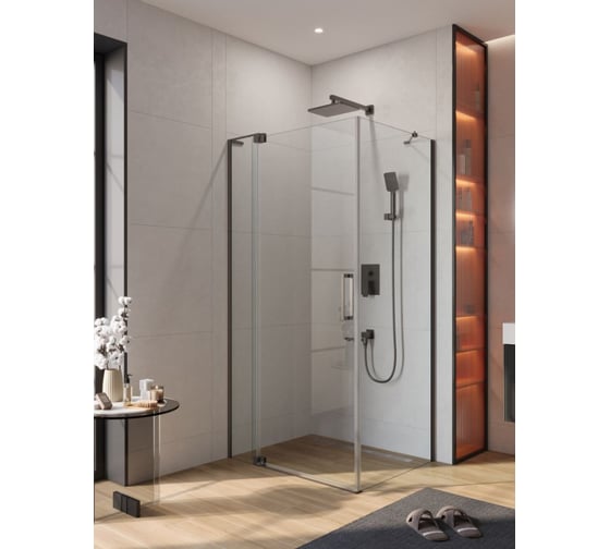 Душевой уголок Cezares SLIDER-AH-1-100-70/80-C-GM