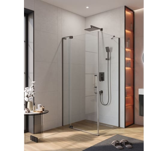 Душевой уголок Cezares SLIDER-AH-1-80-90/100-C-GM