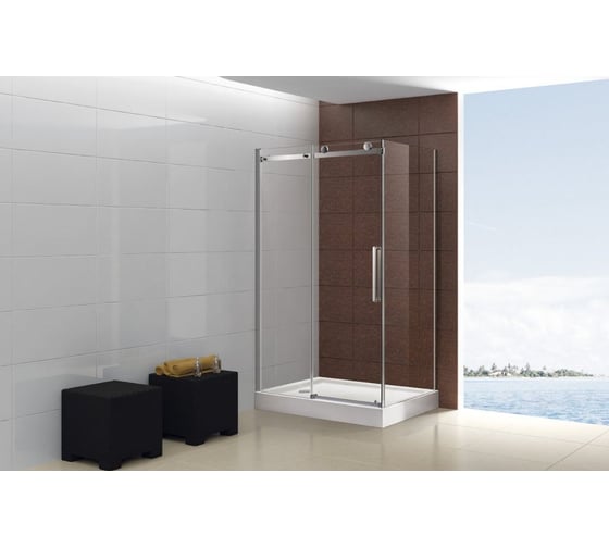 Душевой уголок Cezares STYLUS-O-M-AH-1-160/100-C-Cr