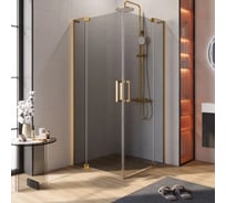 Душевой уголок Cezares SLIDER-A-2-100/110-GRIGIO-BORO