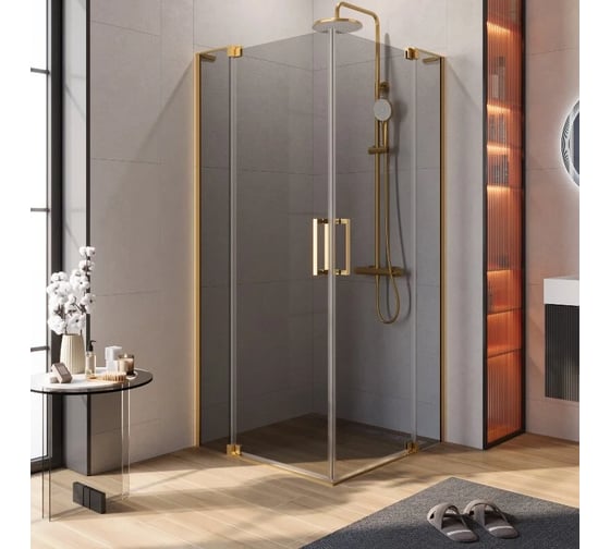Душевой уголок Cezares SLIDER-A-2-100/110-GRIGIO-BORO