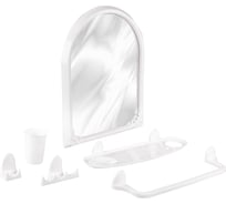 Набор для ванной комнаты ЗПИ Альтернатива Аква №1 (белый) М7407