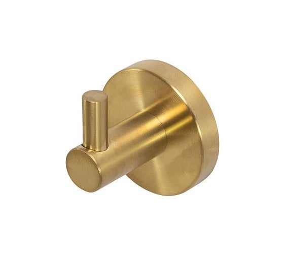 Крючок Cezares исполнение брашированное золото RELAX-HK-BORO