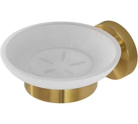 Мыльница подвесная Cezares стекло, исполнение брашированное золото RELAX-SODS-BORO