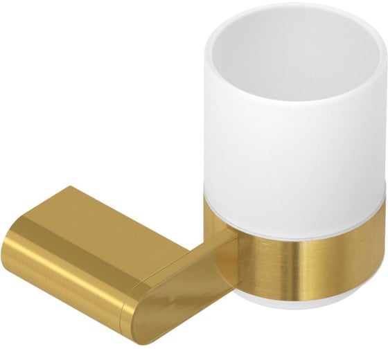 Стакан подвесной Cezares стекло, исполнение брашированное золото STYLUS-TUMS-BORO