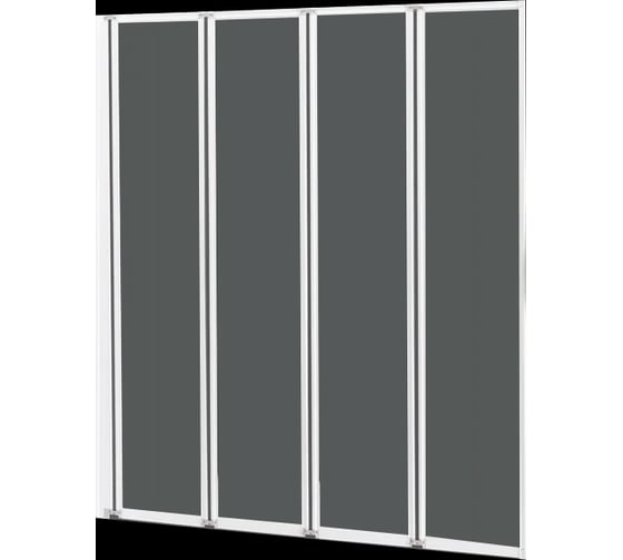 Шторка на ванну Cezares RELAX-V-4-90/140-C-Bi