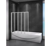 Шторка на ванну Cezares RELAX-V-5-120/140-P-Bi-L