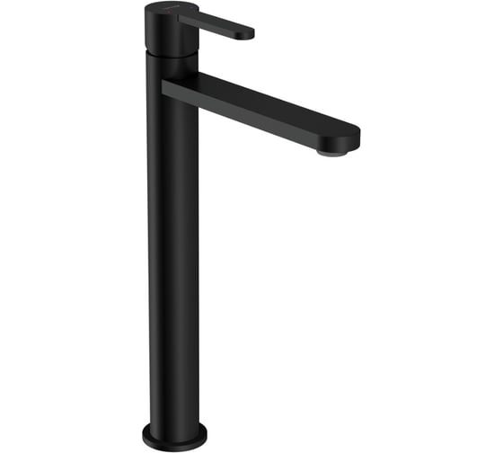 Смеситель для раковины высокий Cersanit OLIVA однорычажный черный 68966