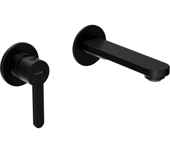 Смеситель для раковины Cersanit OLIVA однорычажный черный 68960