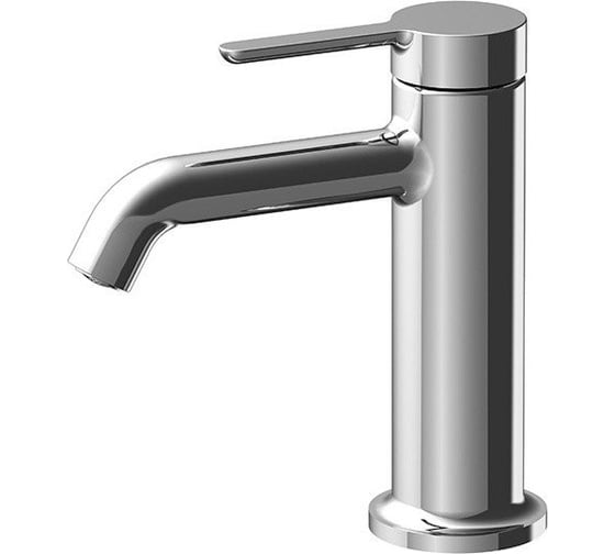 Смеситель для раковины Fima Carlo Frattini Snap на 1 отверстие, донный клапан 11/4, цвет хром F3111CR