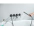 Смеситель для ванны встроенный AQUATEK AQ1344BGM ЕВРОПА (внешняя и скрытая часть), оружейная сталь 00000145285 6
