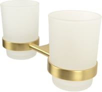 Стакан 2-ой с держателем Zenfort 23568, золото 102056