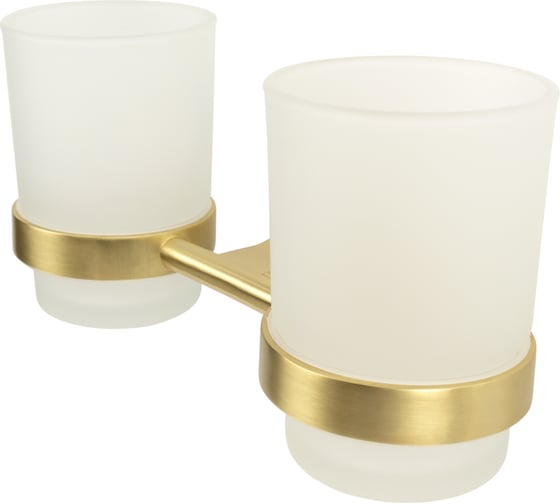 Стакан 2-ой с держателем Zenfort 23568, золото 102056