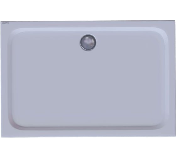 Поддон акриловый прямоугольный AQUATEK с ножками и съемной панелью. БЕЗ СИФОНА. 140*80*15 00000144376