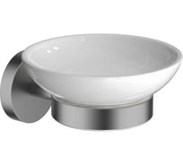 Мыльница AQUATEK AQ4603BGM БЕТТА оружейная сталь (шлиф. черный хром) 00000139767