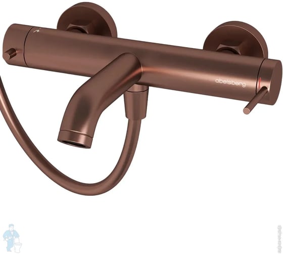 Смеситель для ванны и душа Abelsberg Fluida, песчаная медь ERF22516BC