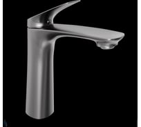 Смеситель для раковины Abelsberg Perfecta, космическая сталь INF60101GM