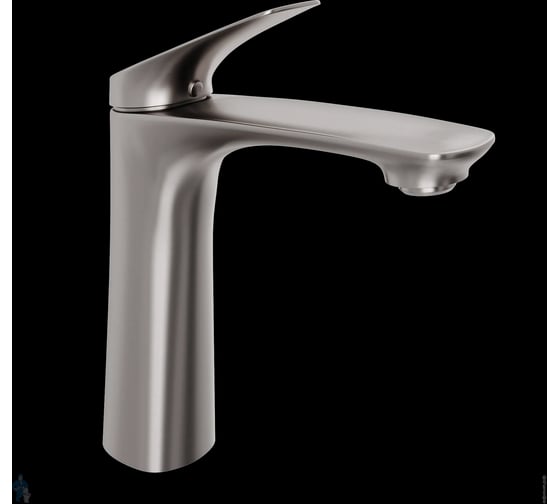 Смеситель для раковины Abelsberg Perfecta, титан INF60101BN