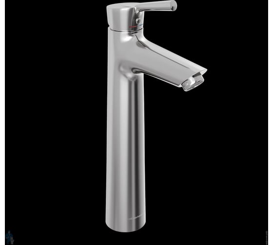 Смеситель для раковины Abelsberg Solida высокий, глянцевый хром AMF20091CH