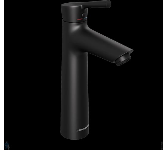 Смеситель для раковины Abelsberg Solida, вулканический черный AMF20090MB