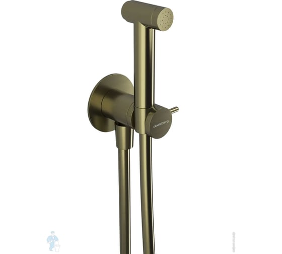 Гигиенический душ со смесителем Abelsberg Arcada, королевское золото ARF14076BG