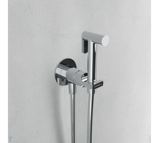 Гигиенический душ со смесителем Abelsberg Object, глянцевый хром OBF75102CH