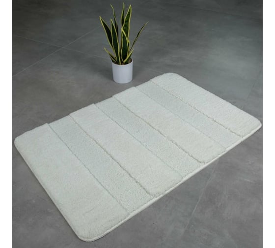 Коврик для ванной комнаты RIDDER Serenity 60x90 см белый 7110301