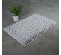 Коврик для ванной комнаты RIDDER Laguna 60x90 см серый 7109307