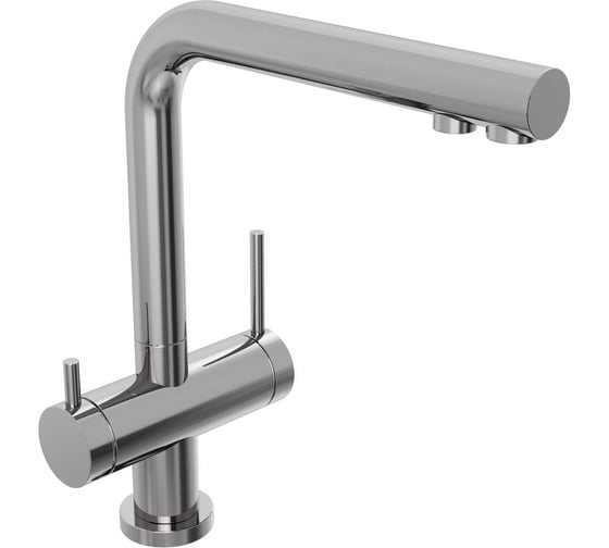 Смеситель для кухни Abelsberg Pura c возможностью подключения фильтра для воды, цвет глянцевый хром UVF70929CH