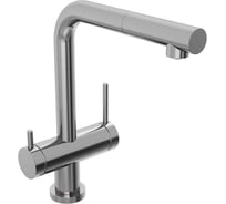 Смеситель для кухни Abelsberg Pura c вытяжным изливом и возможностью подключения фильтра для воды, цвет глянцевый хром OTF70709CH