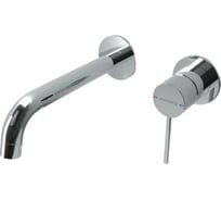 Смеситель для раковины Abelsberg Fluida из стены, глянцевый хром ERF75105CH
